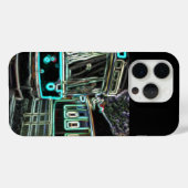 CLRV Neon à stn iPhone 15 Pro Coque (Verso (horizontal))