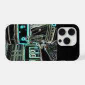 CLRV Neon à stn iPhone 15 Pro Coque (Verso Horizontal)