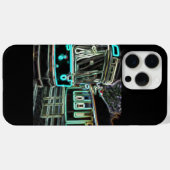 CLRV Neon à stn iPhone 15 Pro Max iPhone/Pad coque (Verso (horizontal))