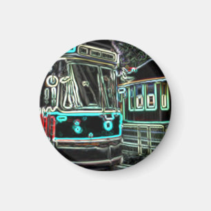 CLRV Neon bij stn Circle Magnet Magneet