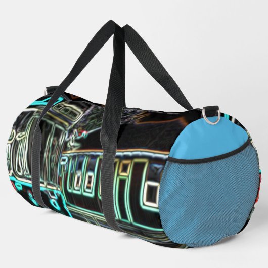 CLRV Neon bij stn Grote Duffel Bag Plunjezak (Rechterhoek)