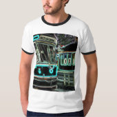 CLRV Neon bij stn Mannen T-shirt (Voorkant)