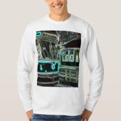 CLRV Neon bij stn Mannen T-shirt (Voorkant)