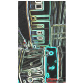 CLRV Neon bij stn Tafelkleed (Voorkant)