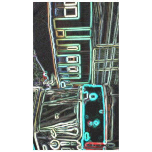 CLRV Neon bij stn Tafelkleed (Voorkant)