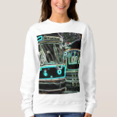 CLRV Neon bij stn Women's Basic Sweatshirt (Voorkant)
