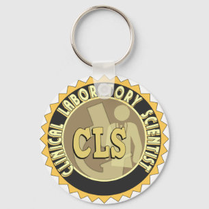 CLS BADGE - KLINISCHE LABORATORIUMWETENSCHAPPELIJK SLEUTELHANGER