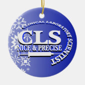 CLS CHRISTMAS ORNAMENT NICE EN PRECISE LABORATORY (Voorkant)