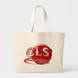 CLS RBC KLINISCHE LAB WETENSCHAPPELIJKE BLOEDCELLE GROTE TOTE BAG