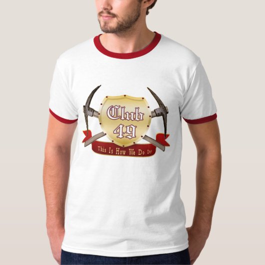Club 49 Ringer T-Shirt (Voorkant)