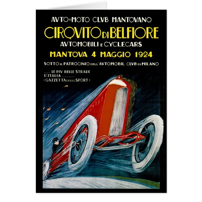 Club automatique Mantovano - 1924 de Moto (Devant)