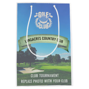 Club / Bedrijfs Golf Toernooi Logo Evenement Favor Medium Cadeauzakje