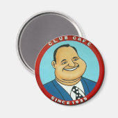 Club Café Fat Man Magnet (Recto/Verso)