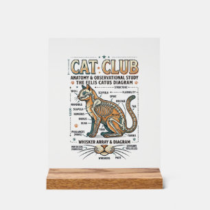 Club Chat Anatomie du Chat Diagramme Scientifique