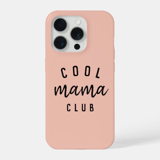 Club cool Mama | Fête des mères roses Peachy moder (Verso)