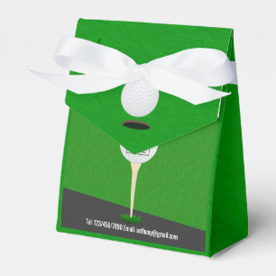 Club/Corporate Golf Tournament voegt logo toe Hart Bedankdoosjes