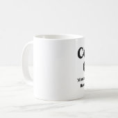 Club d'adaptation - Mug de café (Devant gauche)