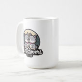 Club d'amoureux du loup - Werewolf Coffee Mug (Devant gauche)