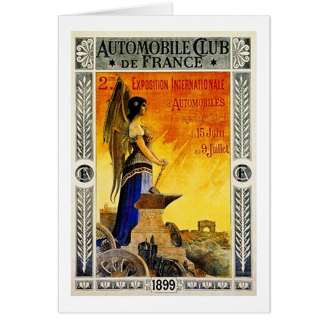 Club d'automobile De France 1899 (Devant)
