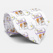 Club de bouledogue de cravate de la Louisiane (Roulé)