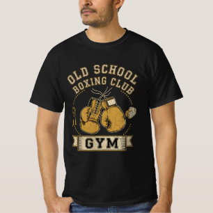 Club de Boxe Old School - T-Shirt Vintage Gym