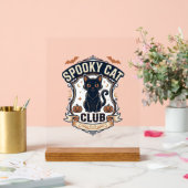 Club de chat effrayant Chat Halloween Chat effraya (Mariage)