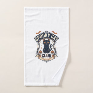 Club de chat effrayant Chat Halloween Chat effraya