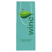 Club de golf / Événement fête Vin Sac cadeau (Dos)