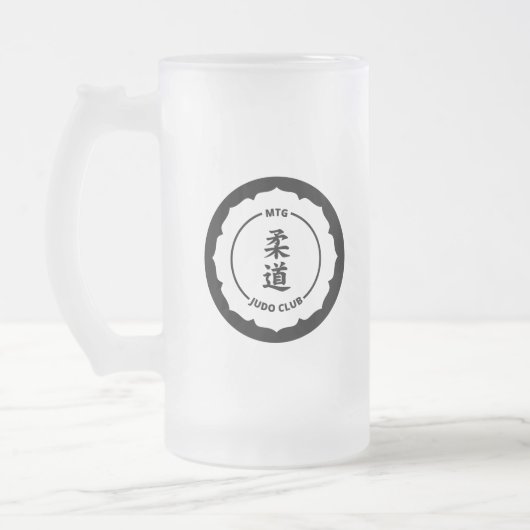 Club de judo de MTG - tasse de bière givrée (Gauche)
