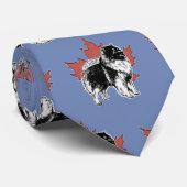 Club de Keeshond de cravate du Canada - bleu (Roulé)