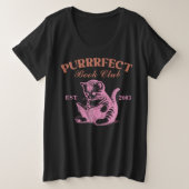 Club de lecture Chat Purrrfect (Design devant)