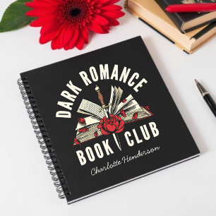 Club de lecture de romance sombre Cahier à spirale