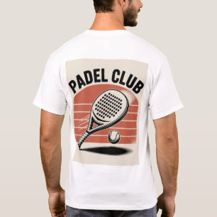 Club de padel, T-Shirt de Tennis Padel