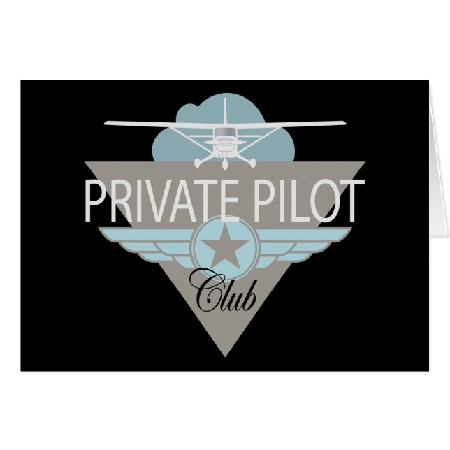 Club de pilote privé (Devant horizontal)