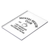 Club de santé mentale - Carnet spirituel / Journal (Côté gauche)