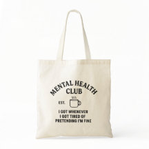 Club de santé mentale - Sac fourre-tout