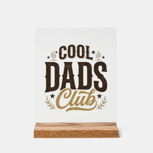 Club des papas cools conception de chemise vintage