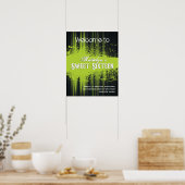 Club Flyer Look Sweet 16 Welcome Poster (Cuisine)