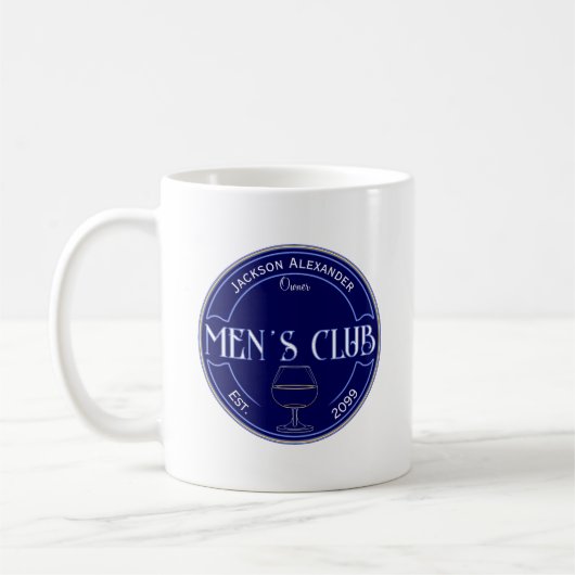Club Homme Man Cave Bar Café Mug (Gauche)