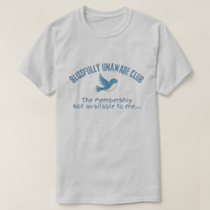 Club Ignorance Béate T-shirt drôle d'oiseau humour