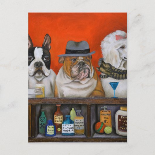 Club K9 Briefkaart (Voorkant)