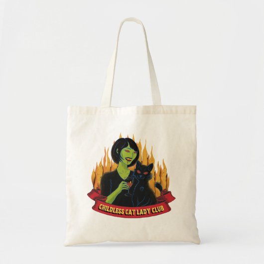Club Lady Chat Enfant - Sac fourre-tout (Devant)