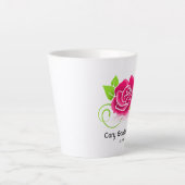 Club Logo Latte Mok (Voorkant)