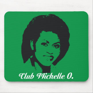 Club Michelle O. Mousepad in Kelly Green Muismat
