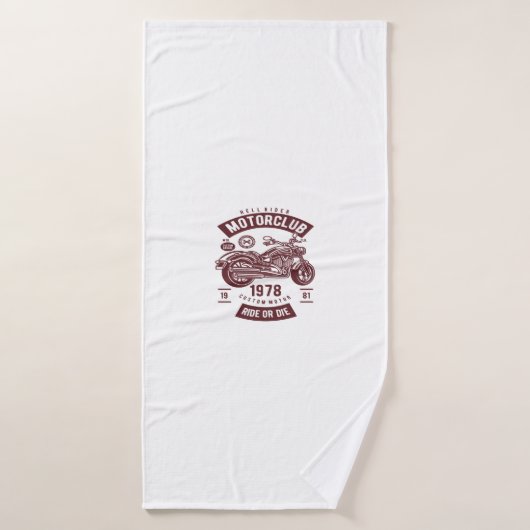 Club moto (Serviette de bain)