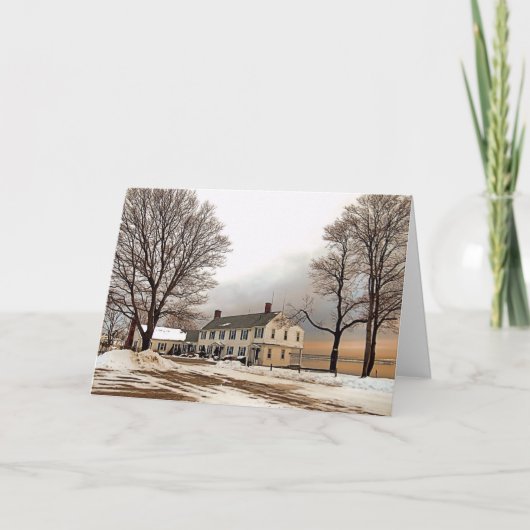 Club nautique Plymouth - Carte de Noël (Devant)