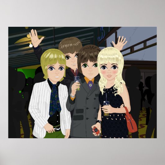 Club Oasis Poster (Voorkant)