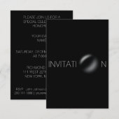 Club Party Night Invitation Vip Kaart (Voorkant / Achterkant)