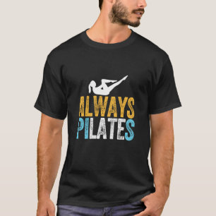 Club Pilates Late Chakra Workout Club Gym Yoga Med T-shirt