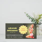 Club pour hommes - Carte, Photo, Invitation (Debout devant)